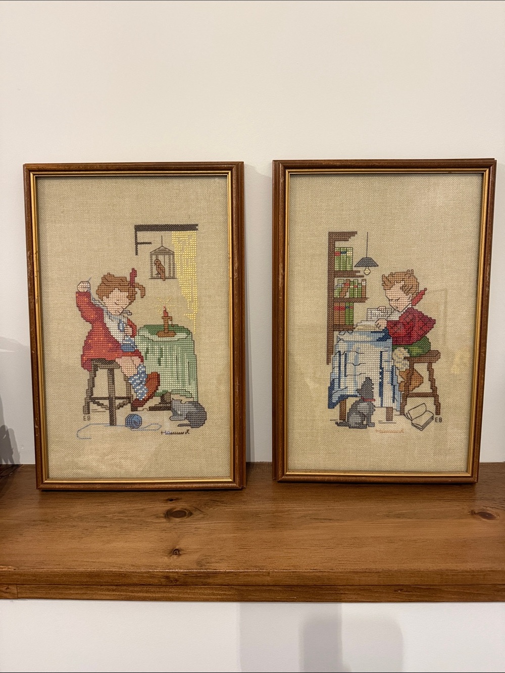 ✨Vintage✨ Hummel Cross Stitch Set